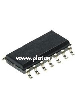 SN74HC04D, инвертер, функция 6НЕ SO14