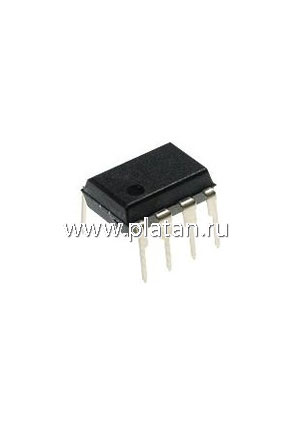 UC3843AN, ШИМ контроллер, токовый режим DIP-8