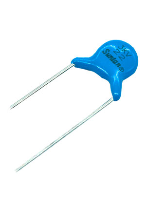 TS16003F220KSBSC0R, 3kV 22pF +10% SL+350 -1000ppm/ C P:7.5mm