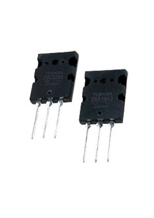 2SA1943+2SC5200, TO3P 2SA1943+2SC5200, TO3P